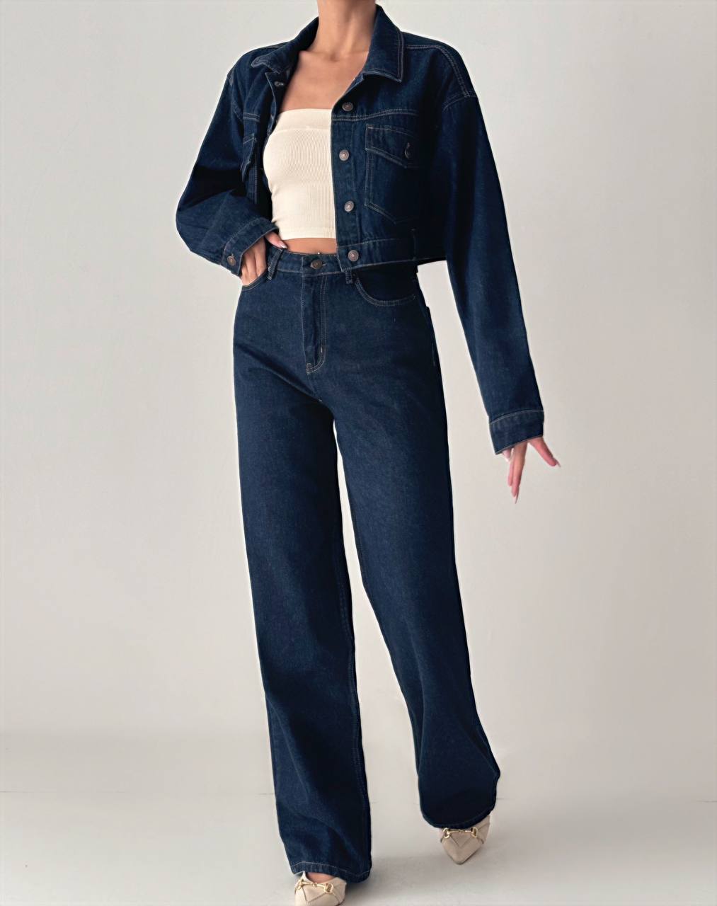 Rinse Denim Pantolon