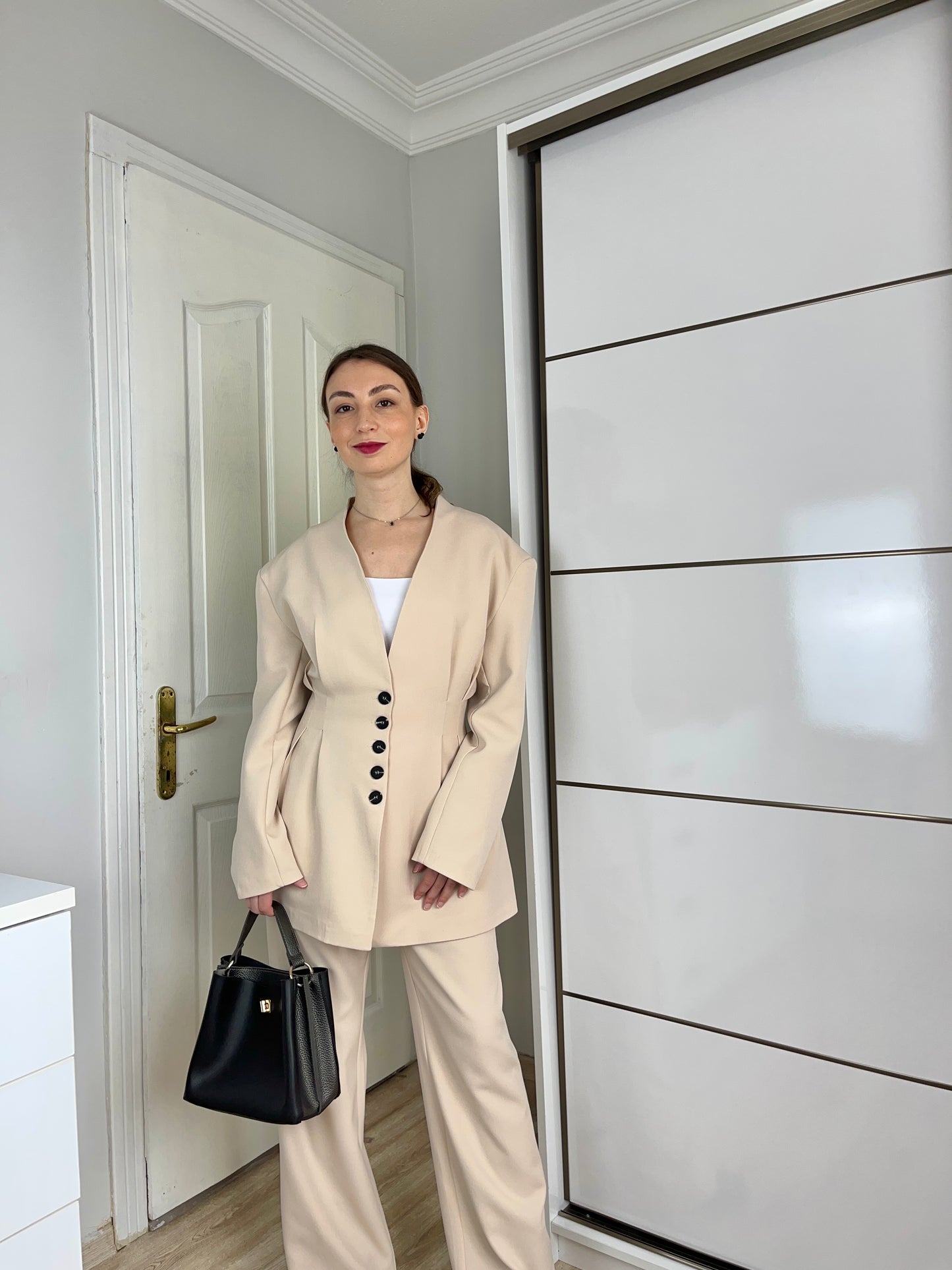 Pensli Ceket Pantolon Taş Takım