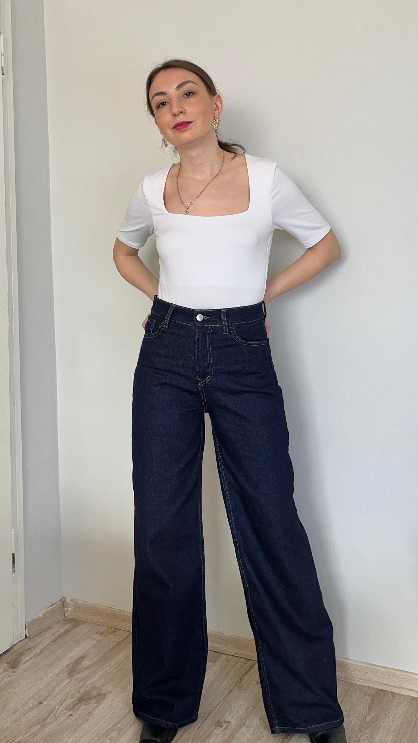 Tasarım Kot Ceket Pantolon Takım