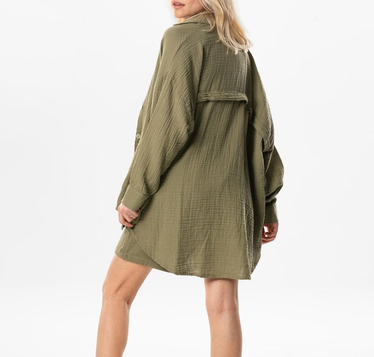 Esved Müslin Gömlek Yeşil